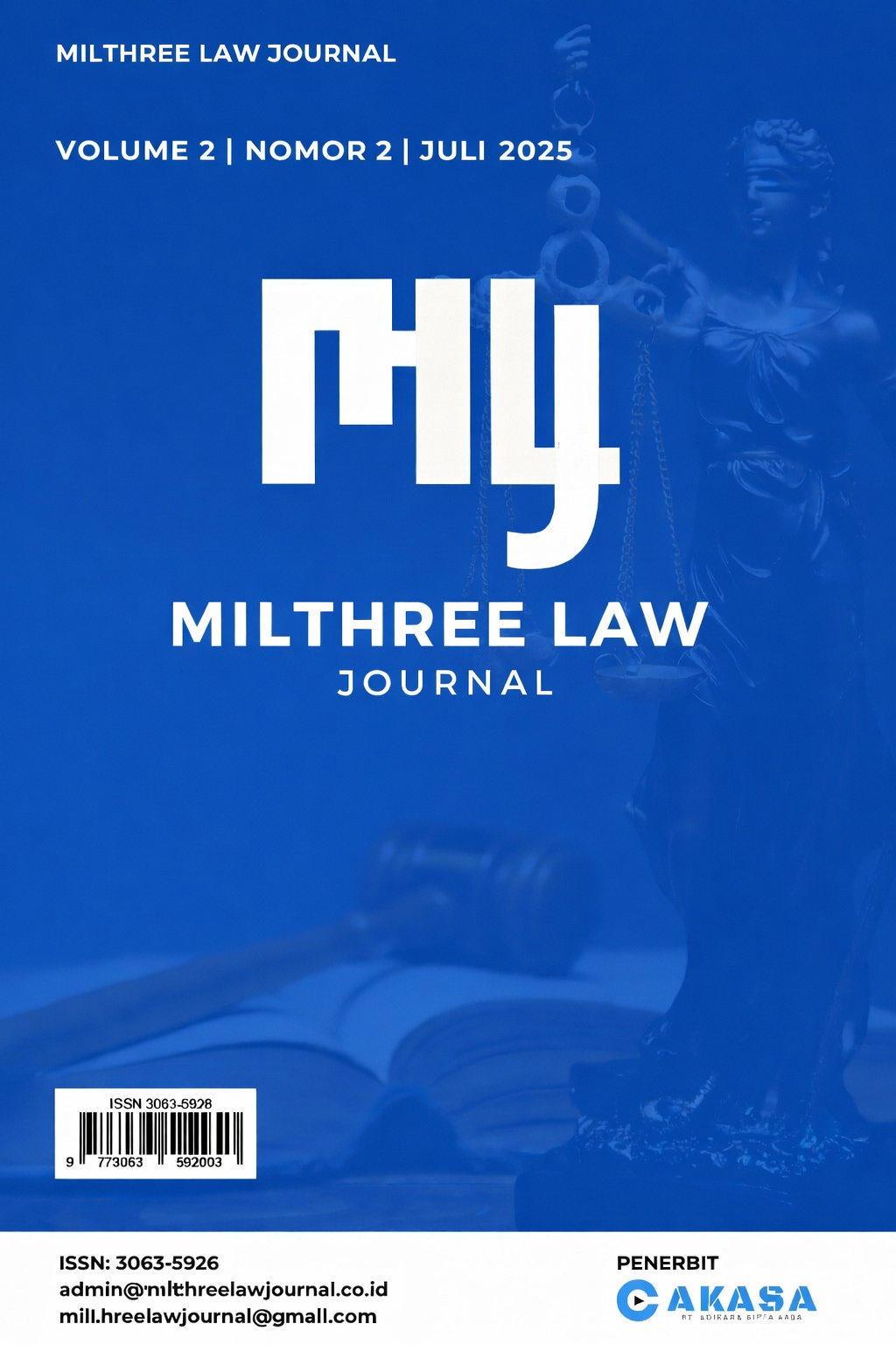 					View Vol. 2 No. 2 (2025): Juli
				